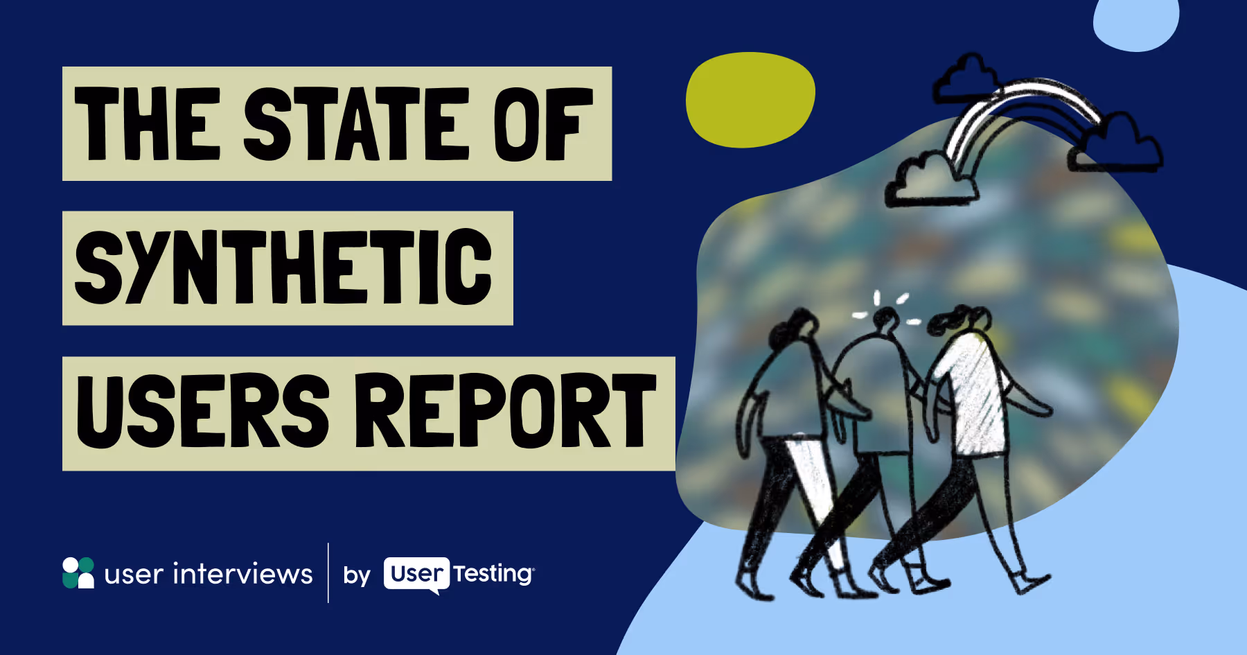 Обложка отчёта The State of Synthetic Users от User Interviews