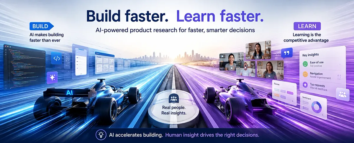AI-powered product research — вебинар UserTesting о скорости разработки и обучения